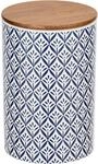 Vorratsdose WENKO "Modell Lorca", bunt (blau), B:12,5cm H:18,5cm L:12,5cm,...