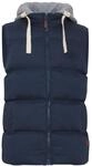 Steppweste BLEND "Steppweste BHJens", Herren, Gr. S, blau (navy), Obermaterial: 80%