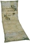 Liegenauflage GO-DE, gr&uuml;n (gr&uuml;n, braun), B:190cm H:7cm T:60cm, Obermaterial: 60%