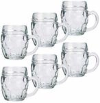 Bierkrug ST&Ouml;LZLE "Bierkr&uuml;ge T&uuml;binger 400 ml 6er Set transparent", bunt