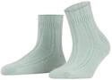 Haussocken FALKE "Bedsock", Kinder, Gr. 39-42, gr&uuml;n (peppermint (7792)),