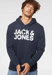 Kapuzensweatshirt JACK & JONES "JJECORP LOGO SWEAT HOOD NOOS", Herren, Gr. S,...