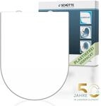 WC-Sitz SCH&Uuml;TTE "WHITE", wei&szlig;, B:345cm H:60cm L:455cm, Duroplast, WC-Sitze,