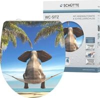 WC-Sitz SCH&Uuml;TTE "Happy Elephant", bunt, B:374cm L:450cm, Duroplast, WC-Sitze,