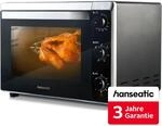 HANSEATIC Minibackofen "XXL Volumen 42 L, Zeitschaltuhr", schwarz, B:51cm H:36cm
