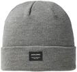 Strickm&uuml;tze JACK & JONES "JACDNA BEANIE NOOS", Herren, grau (grau melange),...