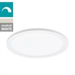 EGLO Deckenleuchte "SARSINA", wei&szlig;, 1, &Oslash; 30cm H: 5cm, 1 Stk., Leuchten,