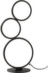 TRIO LEUCHTEN LED Tischleuchte "Rondo", schwarz, 3, H: 45cm, 1 Stk., Leuchten,