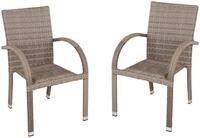 Stapelstuhl GARDEN PLEASURE "MODESTO", beige (sand, sand, sand), B:57cm H:90cm