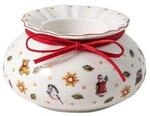 Weihnachtsfigur VILLEROY & BOCH "Teelichthalter Toy's Delight Decoration &oslash; 9,9 cm