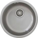 Einbausp&uuml;le RESPEKTA, silber, B:44,6cm, Edelstahl, K&uuml;chensp&uuml;len, Einbausp&uuml;le