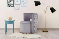 Sessel KAYOOM "Drehsessel Beverly 125, drehbar, Gestell aus Eisen,samtige