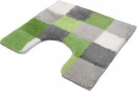 Badematte KLEINE WOLKE "Caro, Badvorleger, Badezimmer Teppich" Gr. 14, gr&uuml;n