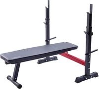 Hantelbank CHRISTOPEIT SPORT "WB 1000", schwarz (schwarz, rot), Trainingsb&auml;nke,
