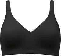 B&uuml;gelloser BH NATURANA "Elasticup", Damen, Gr. 85, Cup B/C/D, schwarz, Obermaterial: