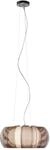 BRILLIANT Pendelleuchte "Relax", braun (bronze, chrom), 2, &Oslash; 40cm H: 122cm, 1 Stk.,