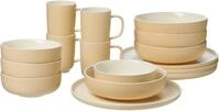 Kombiservice RITZENHOFF & BREKER "Geschirr-Set, Service Jasper", gelb, 16 Stk.,