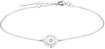 Armband LIEBESKIND BERLIN, silber (edelstahlfarben, kristallwei&szlig;, kristallwei&szlig;),