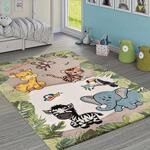 Kinderteppich PACO HOME "Diamond 644" Gr. 31, beige, B:140cm H:18mm L:200cm,