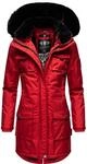 Wintermantel NAVAHOO "Wintermantel Tiniis", Damen, Gr. XS, rot, Obermaterial:...