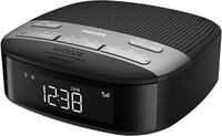 PHILIPS Uhrenradio "TAR 3505/12", schwarz, B:13,1cm H:5,4cm T:13,1cm, Radios,