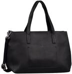 Shopper TOM TAILOR "Marla", Damen, Gr. B/H/T: 34cm x 21cm x 12cm, schwarz,