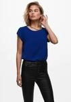 Kurzarmbluse ONLY "ONLVIC &ndash; feminines Blusenshirt in lockerer Form", Damen,...