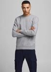 Sweatshirt JACK & JONES "JJEBASIC mit Flaglabel und weicher Baumwollmischung",