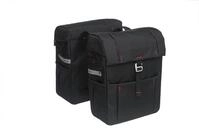 Gep&auml;cktr&auml;gertasche NEW LOOXS "Doppelpacktasche Vigo Double II", schwarz, Taschen,