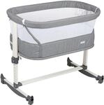 Beistellbett BABYGO "Vivaldi, grey", Baby, Gr. Liegefl&auml;che B/L: 47cm x 81cm,...