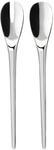Salatbesteck VILLEROY & BOCH "NewMoon Besteck-Set f&uuml;r Salat", silber (silberfarben),