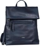 Rucksack GABOR "Mina", Damen, Gr. B/H/T: 29cm x 34cm x 13cm, blau, Polyurethane,