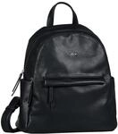 Rucksack GABOR "Mina", Damen, Gr. B/H/T: 29cm x 30cm x 15cm, schwarz, Rucks&auml;cke