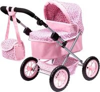 Puppenwagen BAYER "Trendy", rosa (rosa leopard), Puppenwagen, KinderB:39cm...