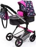 Kombi-Puppenwagen BAYER "Vario, blau", blau, Puppenwagen, KinderB:42cm H:86cm T:79cm,