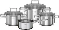 Topf-Set R&Ouml;SLE "MOMENTS", silber (silberfarben), T&ouml;pfe, Topf-Set
