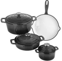 Topf-Set CS KOCH-SYSTEME "Xanten", schwarz (anthrazit), T&ouml;pfe, Topf-Set, Induktion