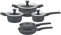 Topf-Set GSW "Easy Click", schwarz, T&ouml;pfe, Topf-Set, Induktion