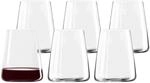 Glas ST&Ouml;LZLE "Becher Power 500 ml 6er Set transparent", bunt (transparent), 6 tlg.,