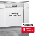 HANSEATIC teilintegrierbarer Geschirrsp&uuml;ler "HGTI6082D137709HS", Energieeffizienz: