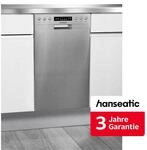 HANSEATIC Unterbaugeschirrsp&uuml;ler "HGU4582C10J7710DI", Energieeffizienz: C,...