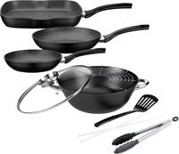 Topf-Set GSW "Gourmet Granit", schwarz, T&ouml;pfe, Topf-Set, Induktion