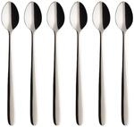 Besteck-Set VILLEROY & BOCH "Longdrink L&ouml;ffel Daily Line 20 cm 6er Set silber",