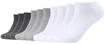 Sneakersocken S.OLIVER "Socken 10er Pack", Damen, Gr. 43-46, wei&szlig; (wei&szlig;, grau),