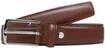 Lederg&uuml;rtel JACK & JONES "JACCHRISTOPHER BELT NOOS", Herren, Gr. 105, braun