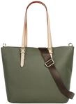Shopper BUGATTI "ELLA", Damen, Gr. B/H/T: 32cm x 25cm x 10cm onesize, gr&uuml;n,