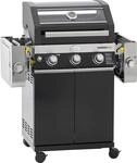 Gasgrill R&Ouml;SLE "BBQ-Station VIDERO, 25520", schwarz, B:127cm H:117,5cm T:57cm,