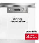 HANSEATIC teilintegrierbarer Geschirrsp&uuml;ler "HGTI4582E97736BS",...