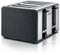 BOSCH Toaster "TAT7S45, 4-Schlitz Toaster, mit Abschaltautomatik", grau (grau,