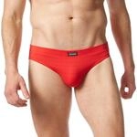 Slip BRUNO BANANI "CHECK LINE 2.0 SPORTSLIP", Herren, Gr. 7 (XL), rot (rot...
